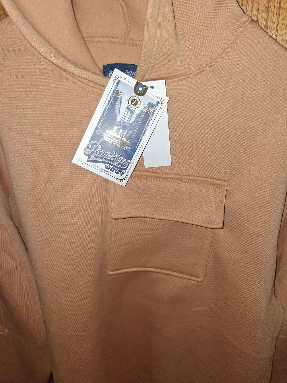 Brooklyns Best tan crewneck